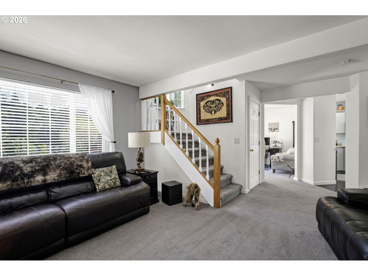 7 Onadoone Court Florence, OR 97439 - Photo 16 of 44 a living room with furniture and stairs