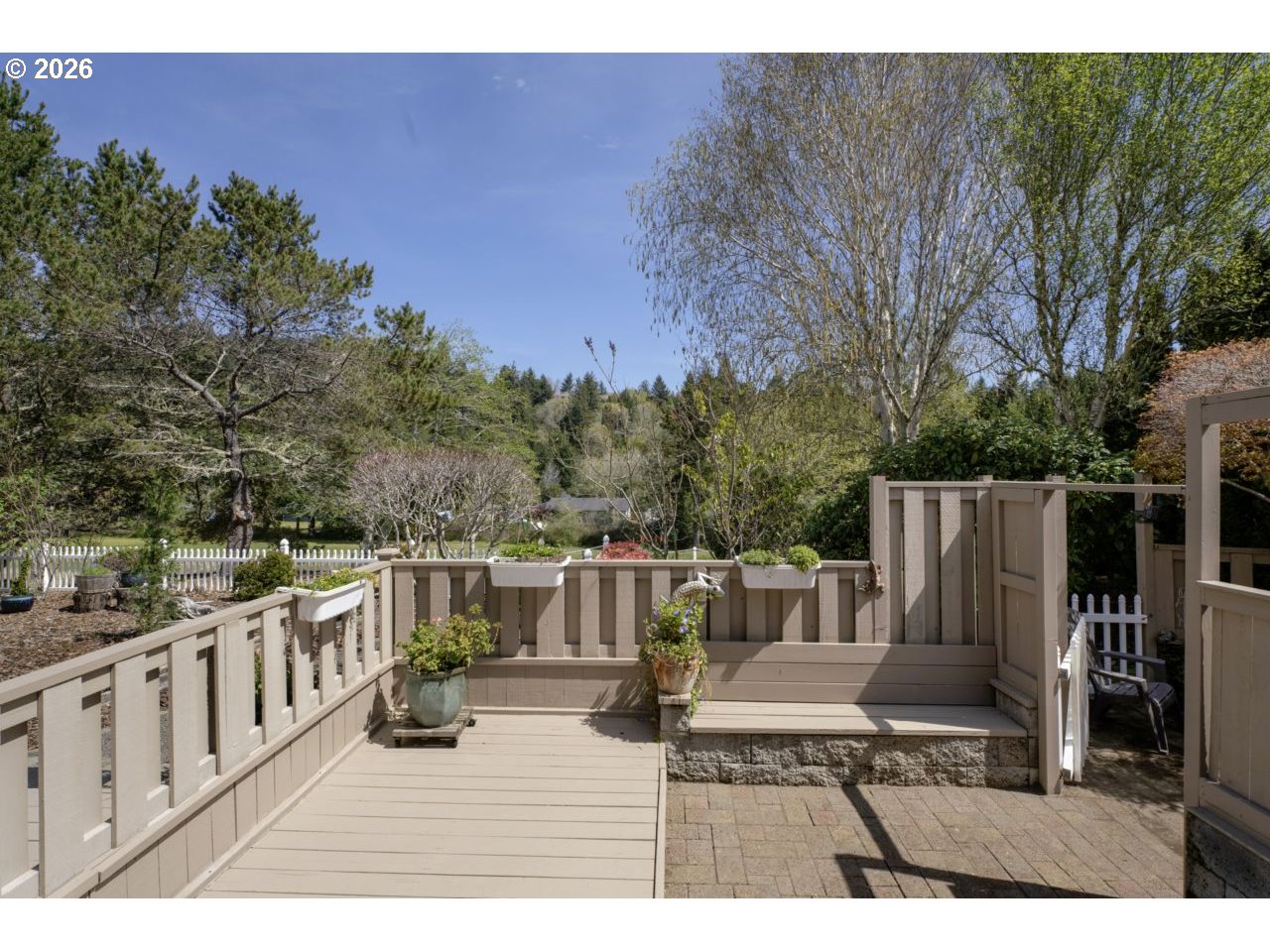 7 Onadoone Court Florence, OR 97439 - Photo 36 of 44 a view of balcony with outdoor seating