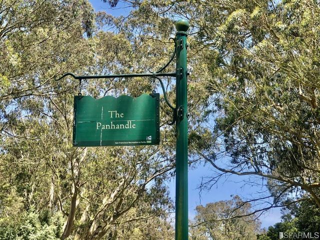 a view of outdoor space and a street