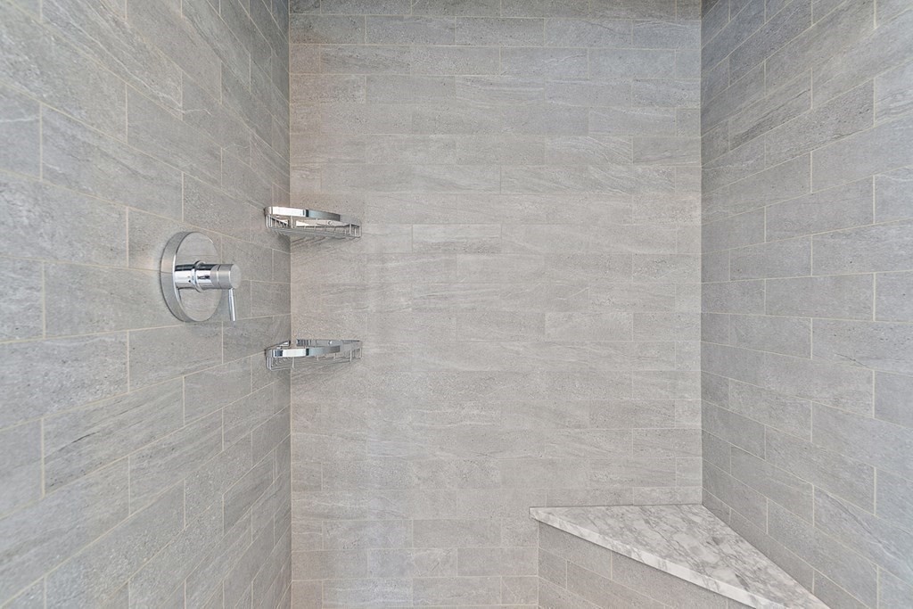 46 Hubbard Street Concord, MA 01742 - Photo 19 of 24 a bathroom with a granite countertop shower