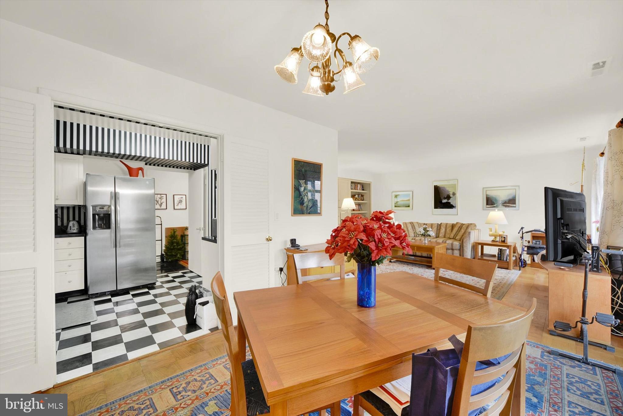 115 Cross Keys Road, Unit R115A Baltimore, MD 21210 - Photo 6 of 16 Dining Room to Kitchen