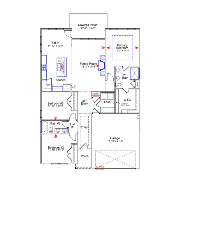 184 Limestone Circle, Unit LOT 195 Anderson, SC 29625 - Photo 5 of 5 Visualize your future residence with this comprehensive and detailed floor plan.