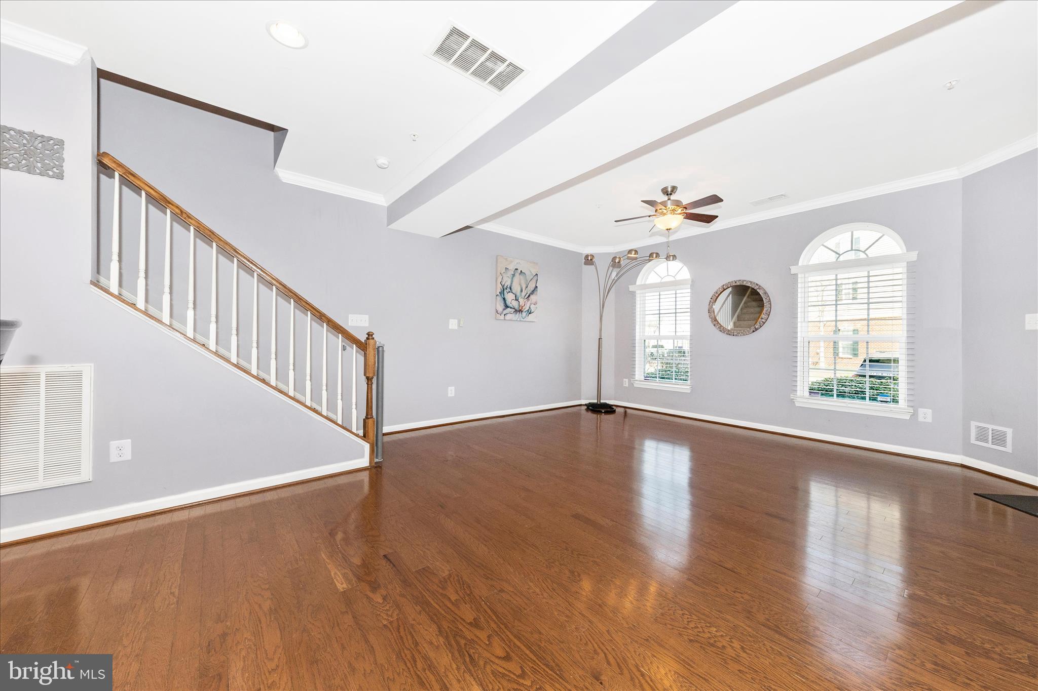 5043 Small Gains Way Frederick, MD 21703 - Photo 6 of 44 a view of an entryway with wooden floor