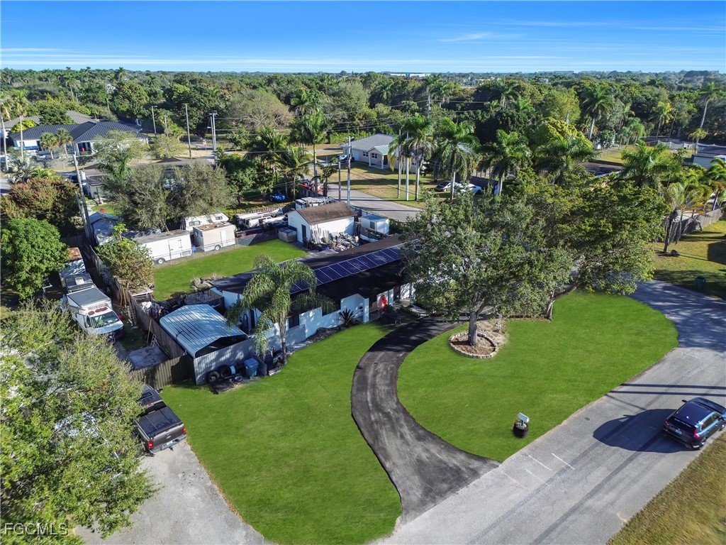 17255 Southwest 299th Street Homestead, FL 33030 - Photo 42 of 47 an aerial view of a house with a garden