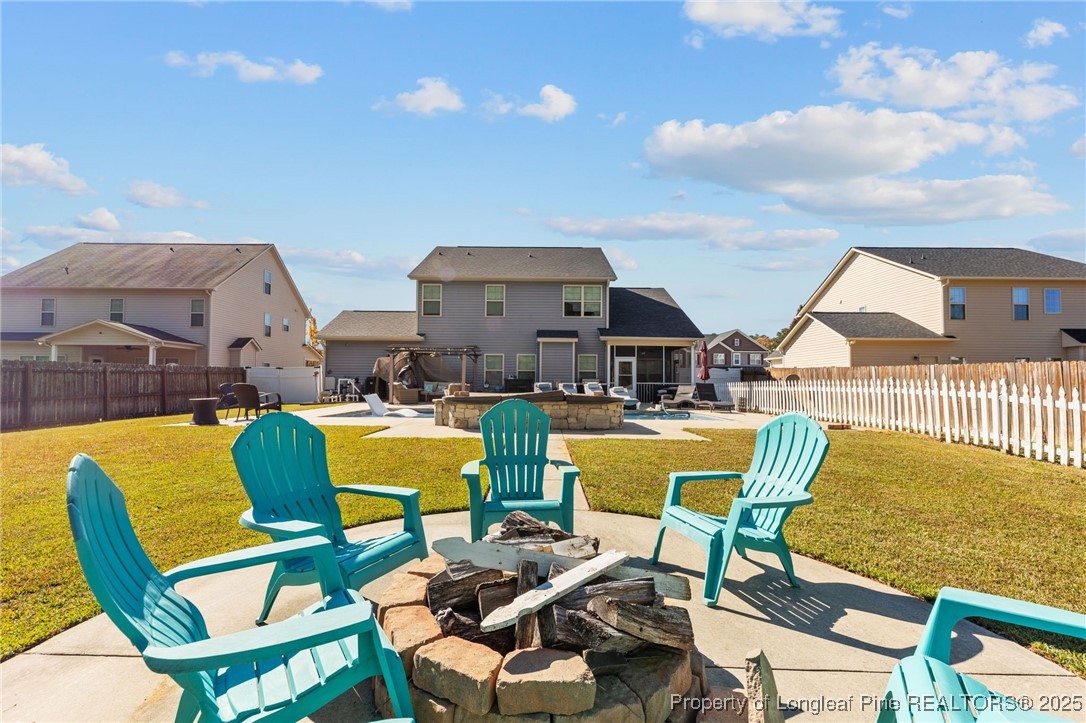 667 St Johns Loop Raeford, NC 28376 - Photo 49 of 50 a view of a patio with swimming pool