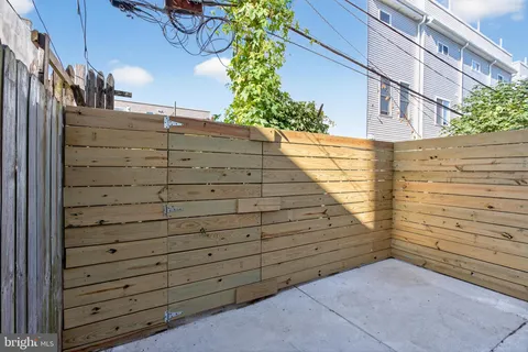 a view of wooden house