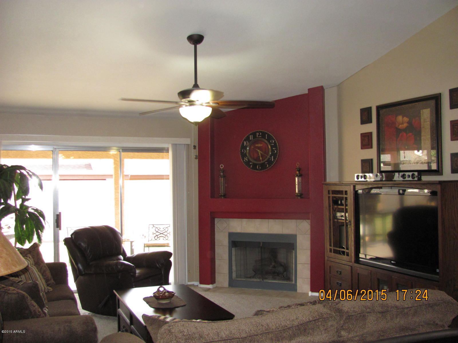 8731 West Ocotillo Road Glendale, AZ 85305 - Photo 6 of 21 ROMANTIC FIREPLACE