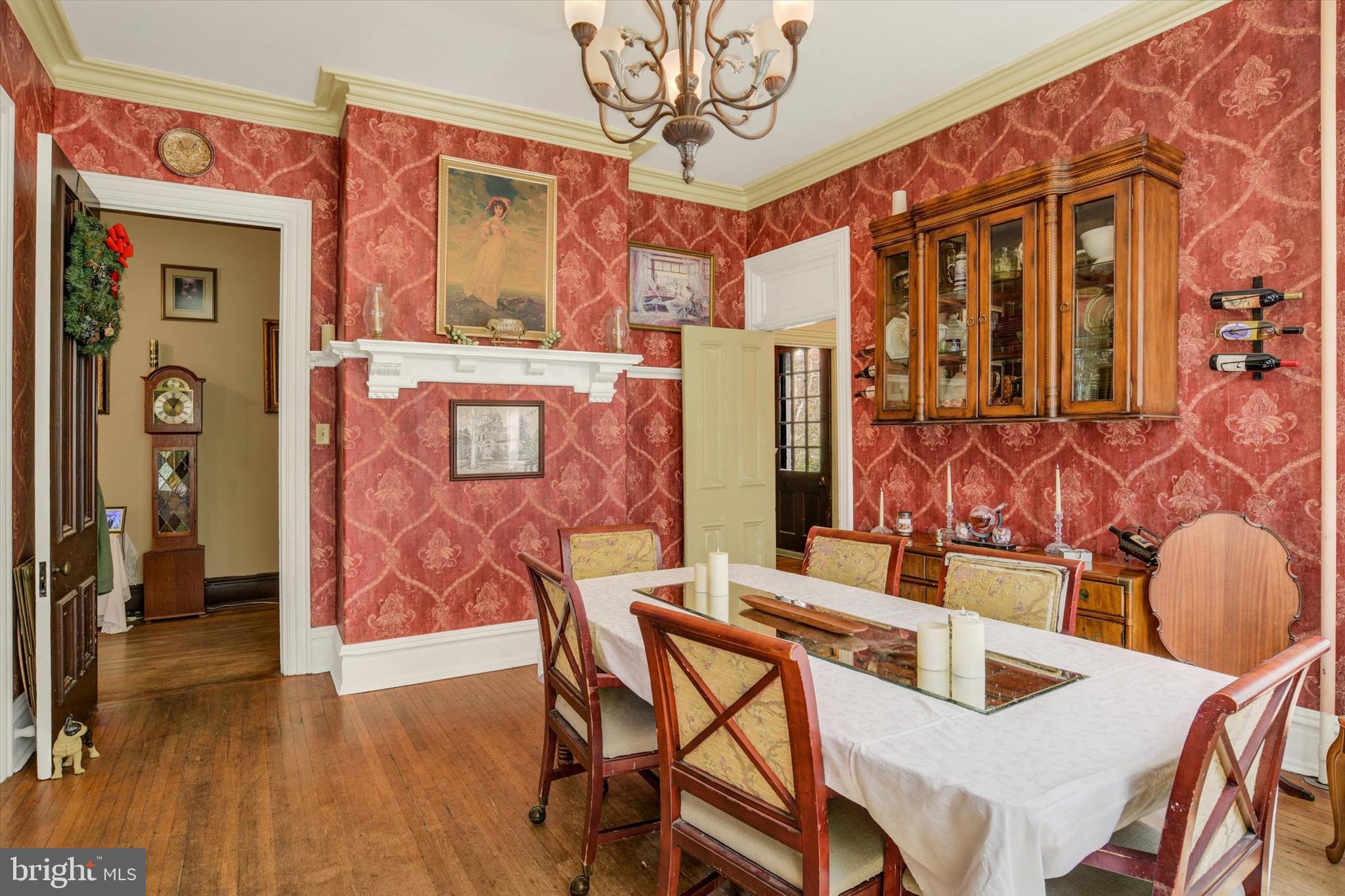 2101 Bellevue Road Harrisburg, PA 17104 - Photo 7 of 49 a view of a dining room with furniture and chandelier