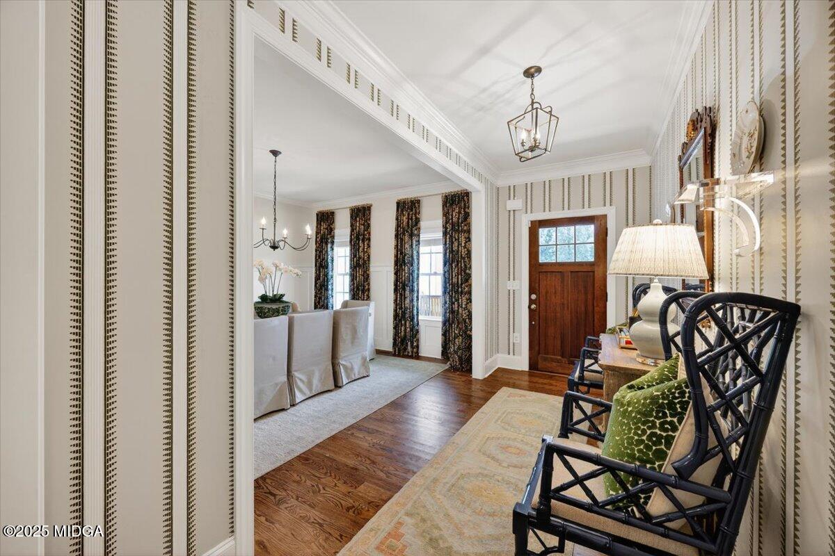 178 Broadleaf Drive Macon, GA 31210 - Photo 3 of 45 a view of an entryway door and dining room