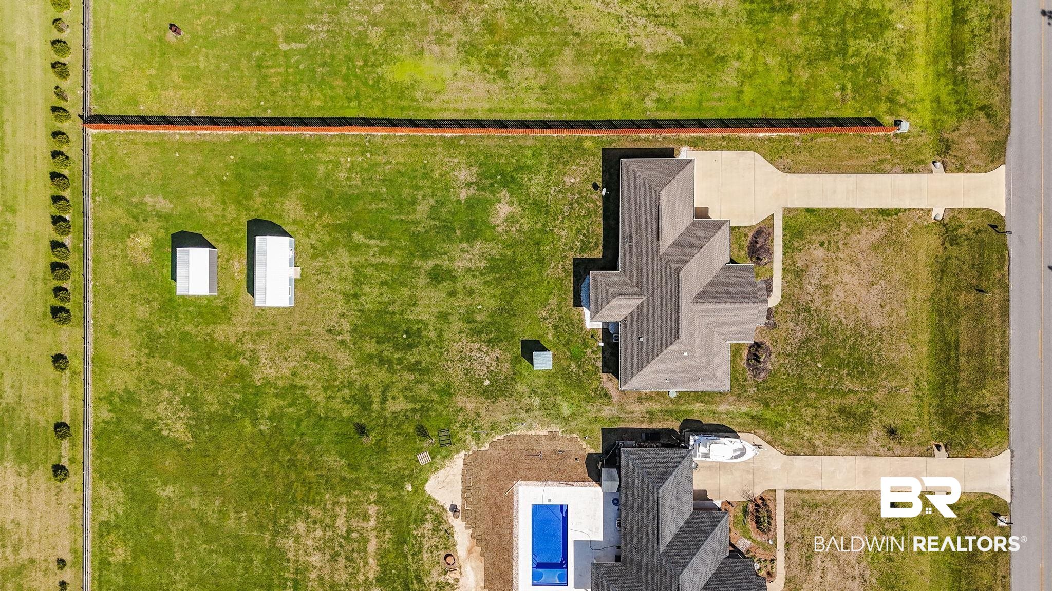 8781 Baptist Camp Road Elberta, AL 36530 - Photo 31 of 44 Drone / aerial view