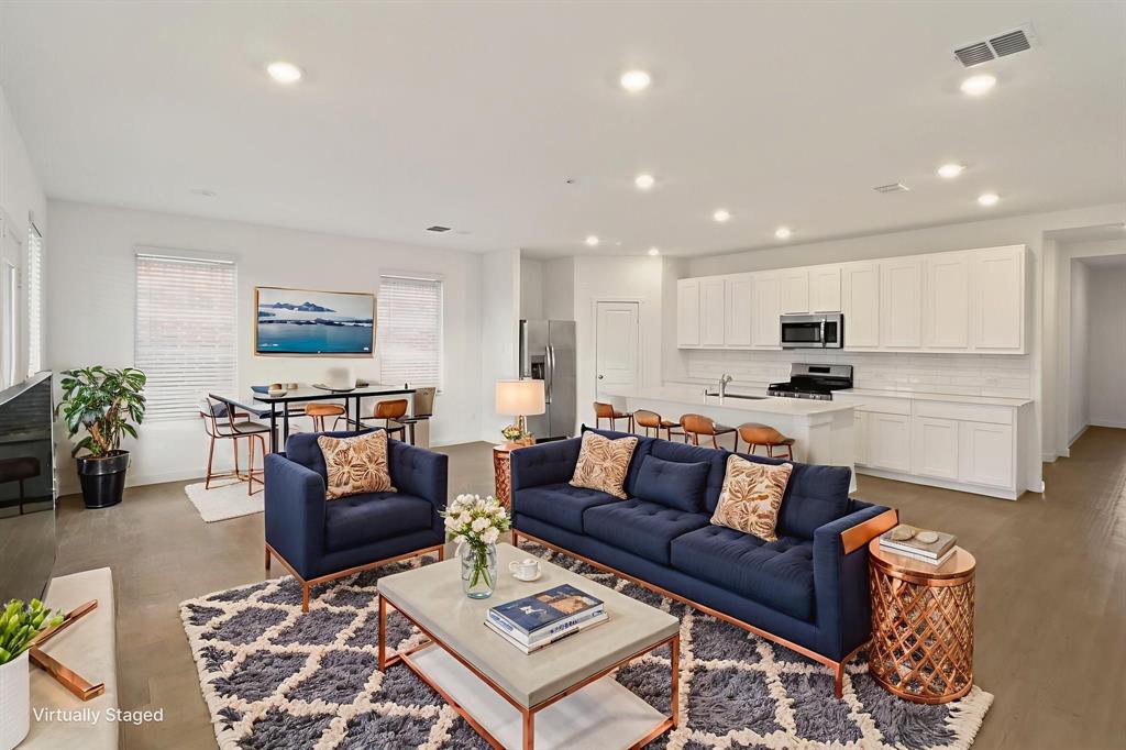1016 Flameleaf Drive Princeton, TX 75407 - Photo 4 of 32 Living room with recessed lighting