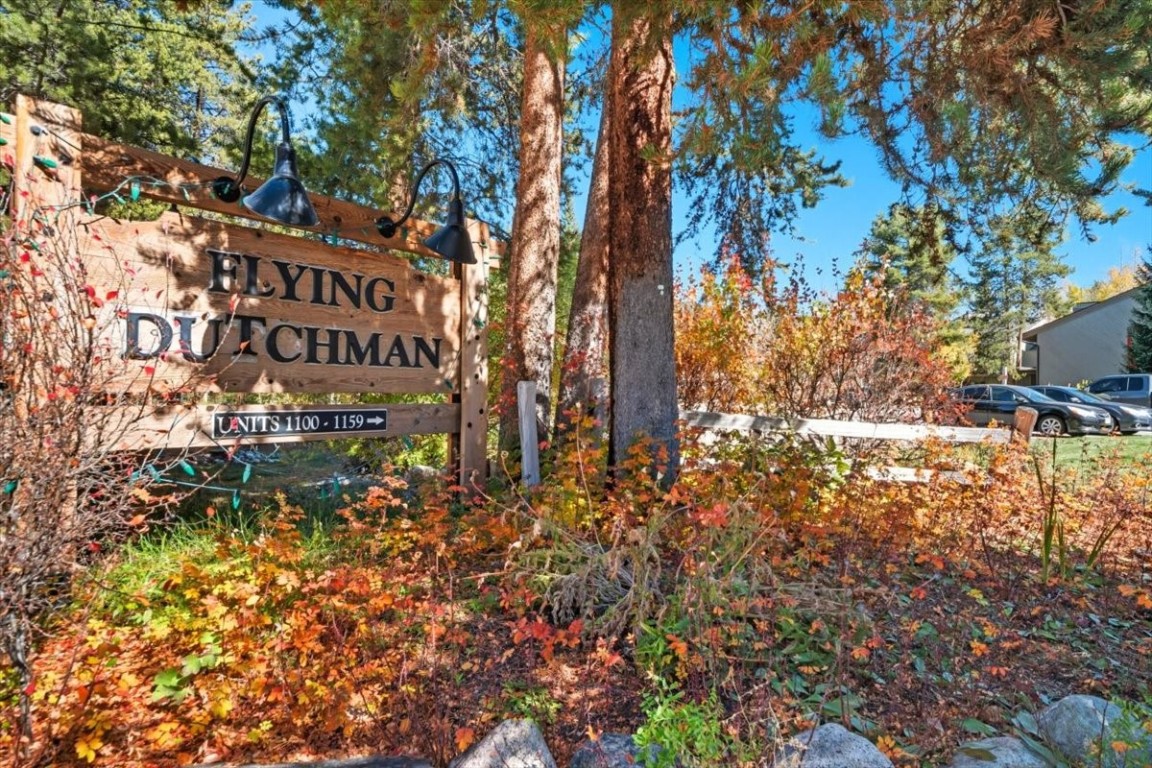 1937 Soda Ridge Road, Unit 1159 Keystone, CO 80435 - Photo 25 of 29 a sign of tree