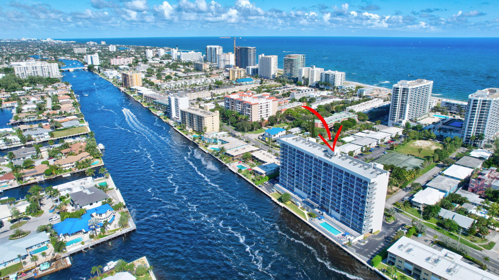 521 North Riverside Drive, Unit 1207 Pompano Beach, FL 33062 - Photo 3 of 50 9-web-or-mls-DJI_0736_37_38_39_40