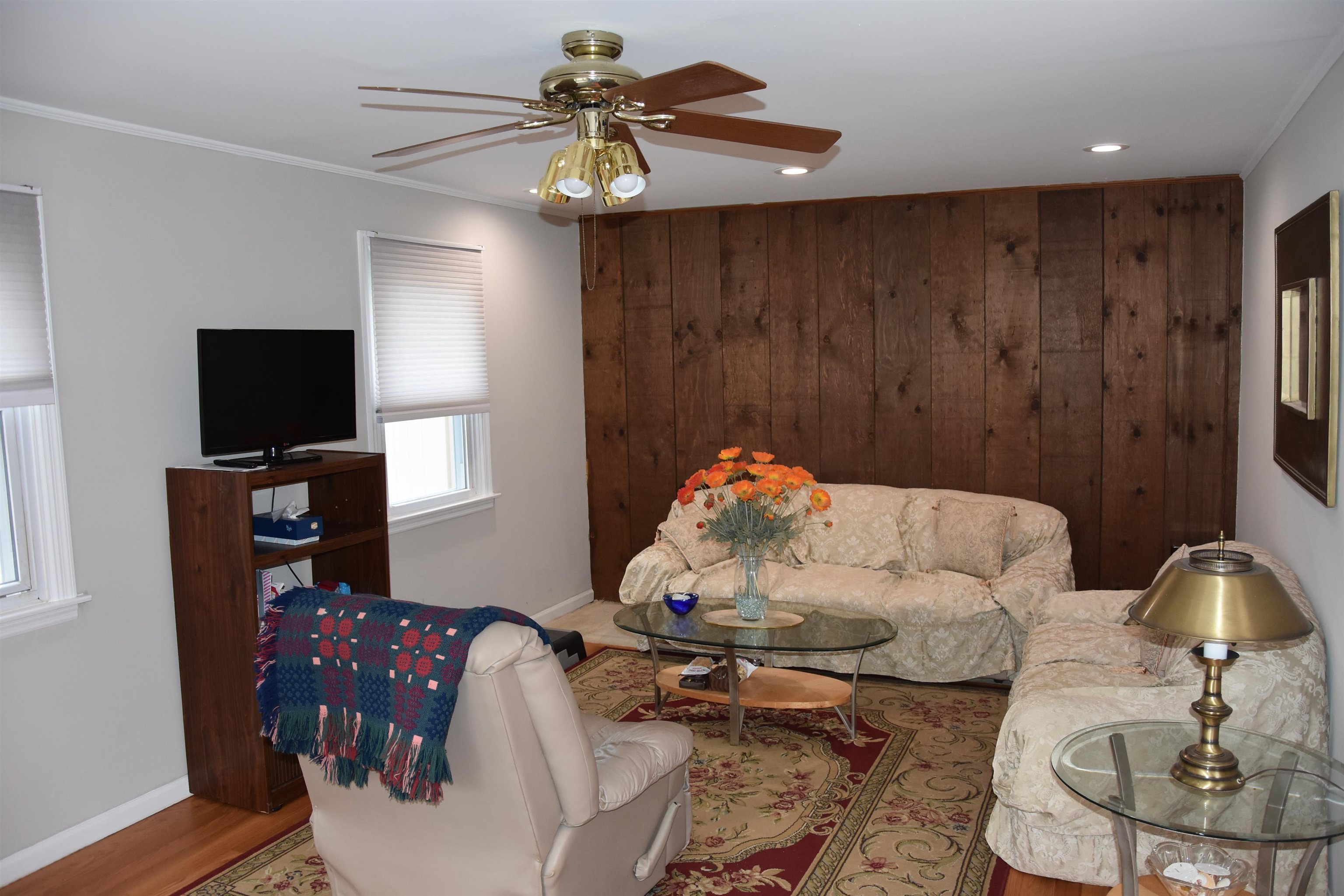 7 Corson Lane Ocean View, NJ 08230 - Photo 11 of 36 a living room with furniture and a flat screen tv