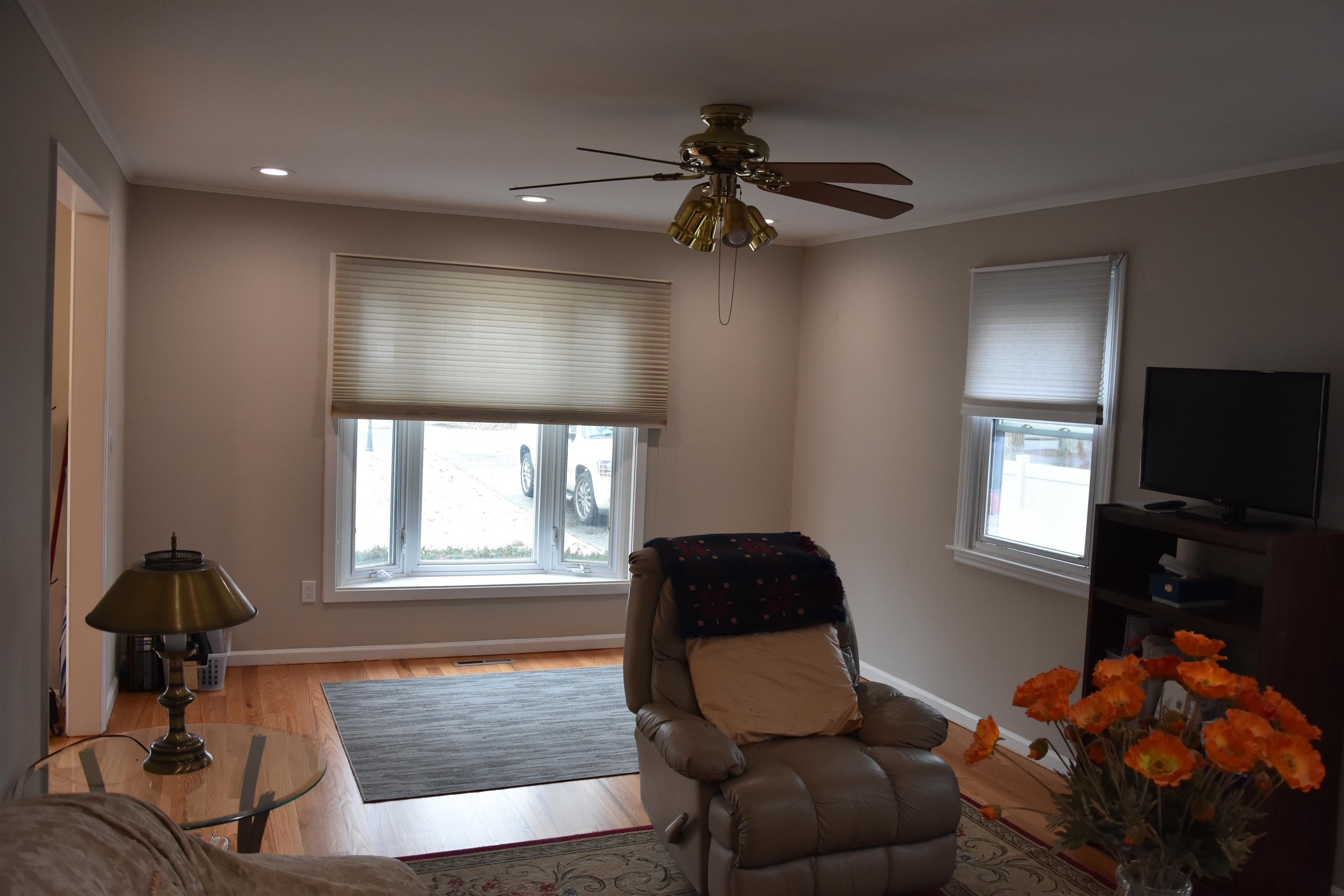 7 Corson Lane Ocean View, NJ 08230 - Photo 13 of 36 a living room with furniture and a flat screen tv