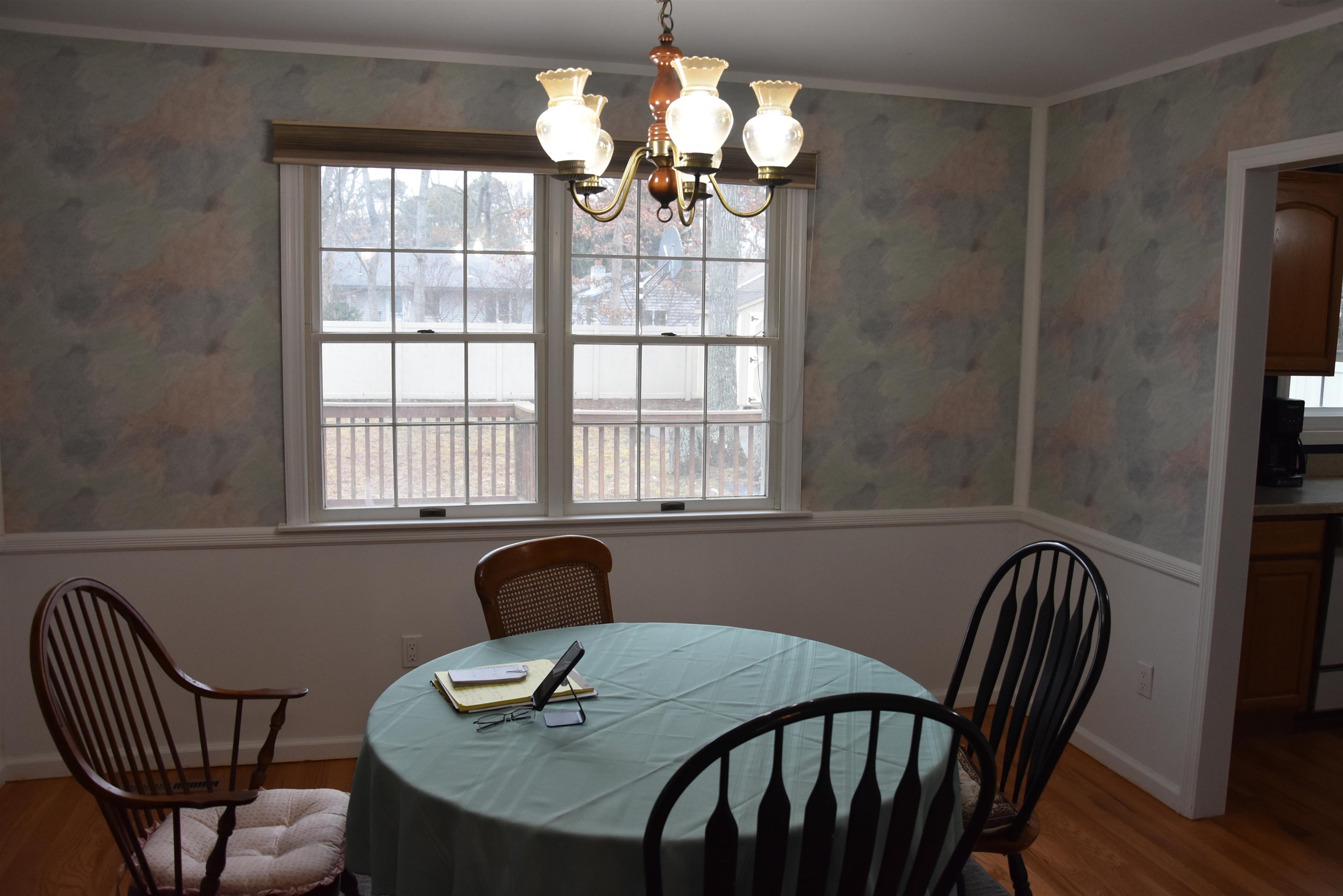 7 Corson Lane Ocean View, NJ 08230 - Photo 17 of 36 a view of a dining room with furniture window and outside view