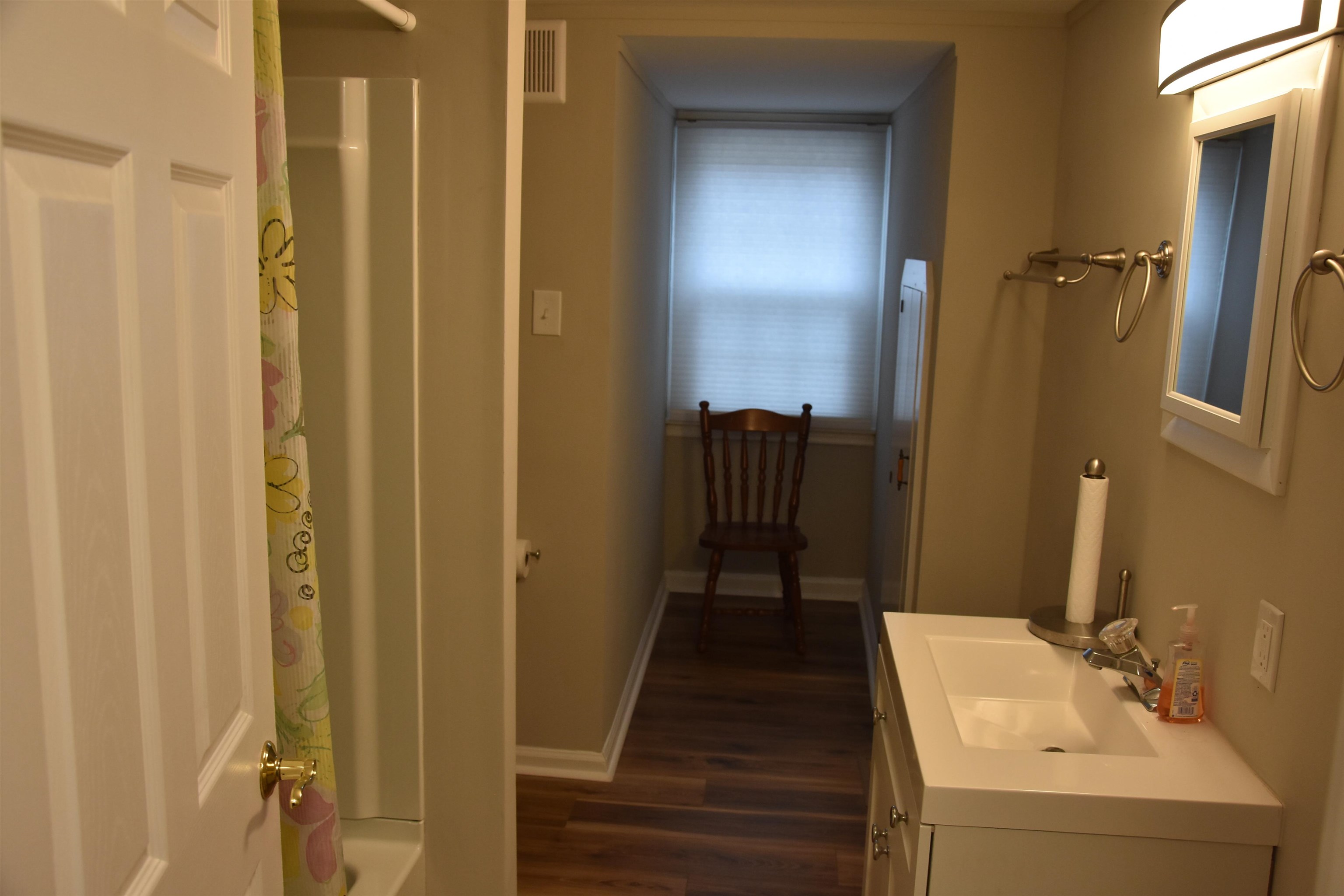 7 Corson Lane Ocean View, NJ 08230 - Photo 32 of 36 a bathroom with a sink and mirror