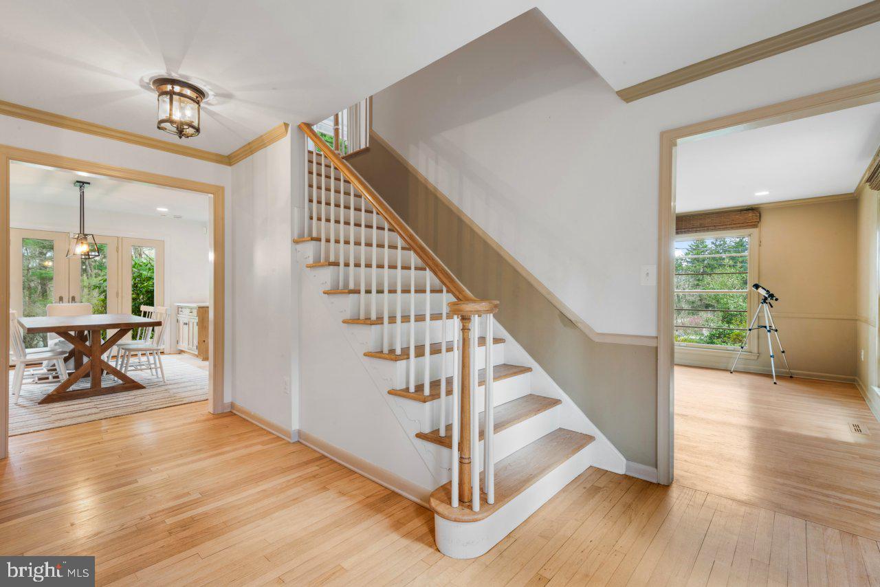 1803 Thornton Ridge Road Baltimore, MD 21204 - Photo 11 of 81 a view of entryway and hall with wooden floor