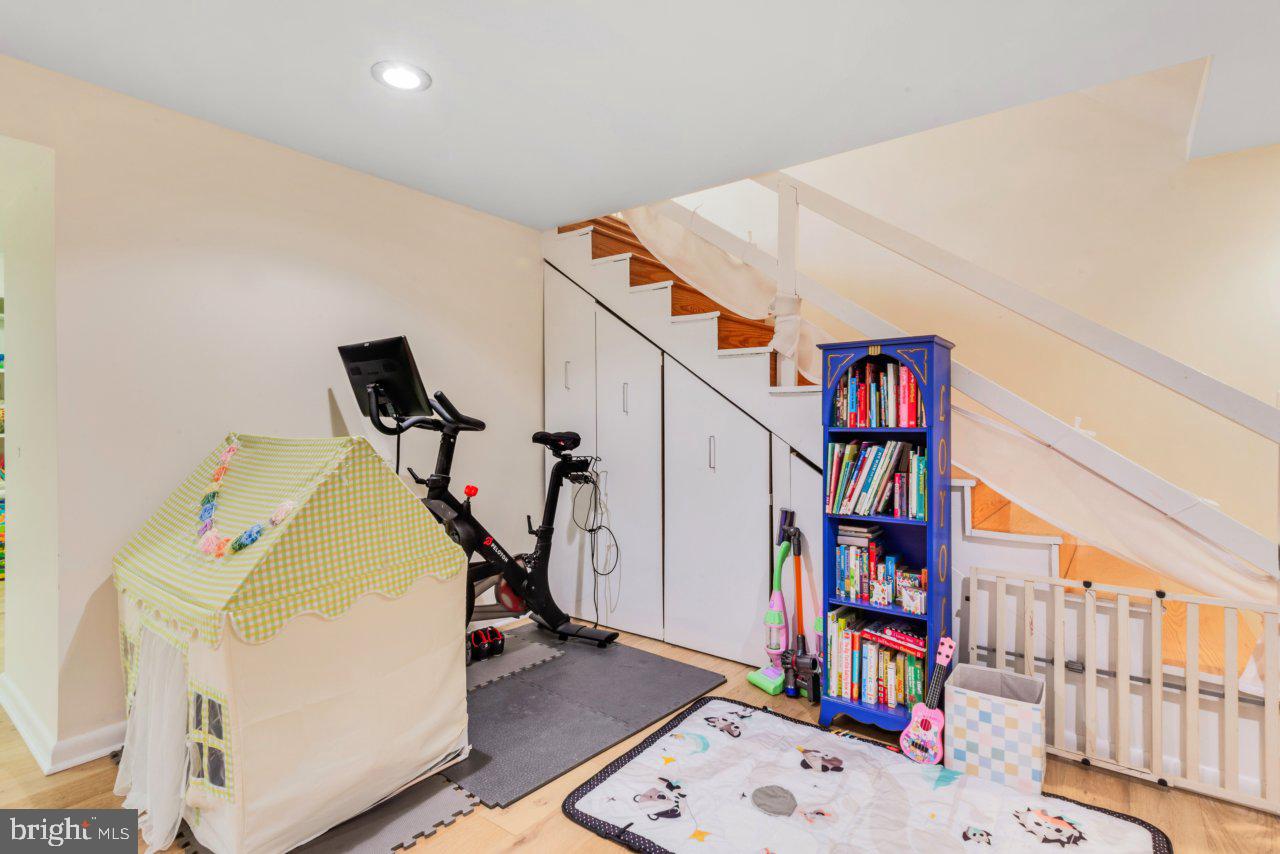 1803 Thornton Ridge Road Baltimore, MD 21204 - Photo 63 of 81 a view of a room with gym equipment