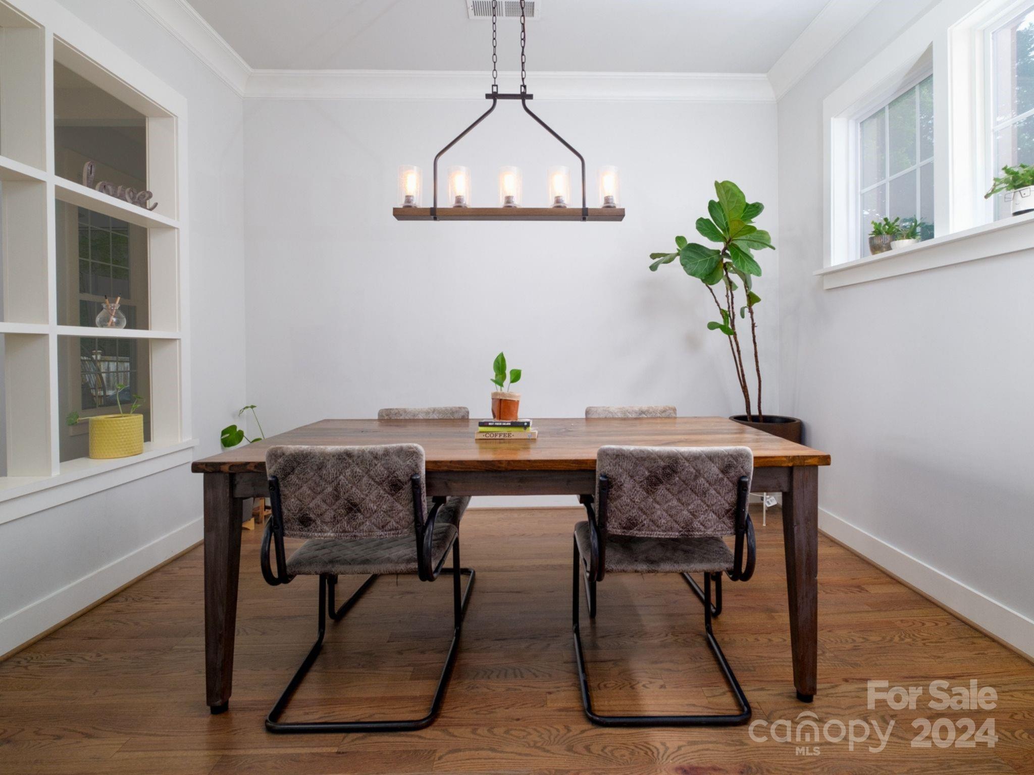 1410 Briar Creek Road Charlotte, NC 28205 - Photo 17 of 42 a dining room with furniture and window