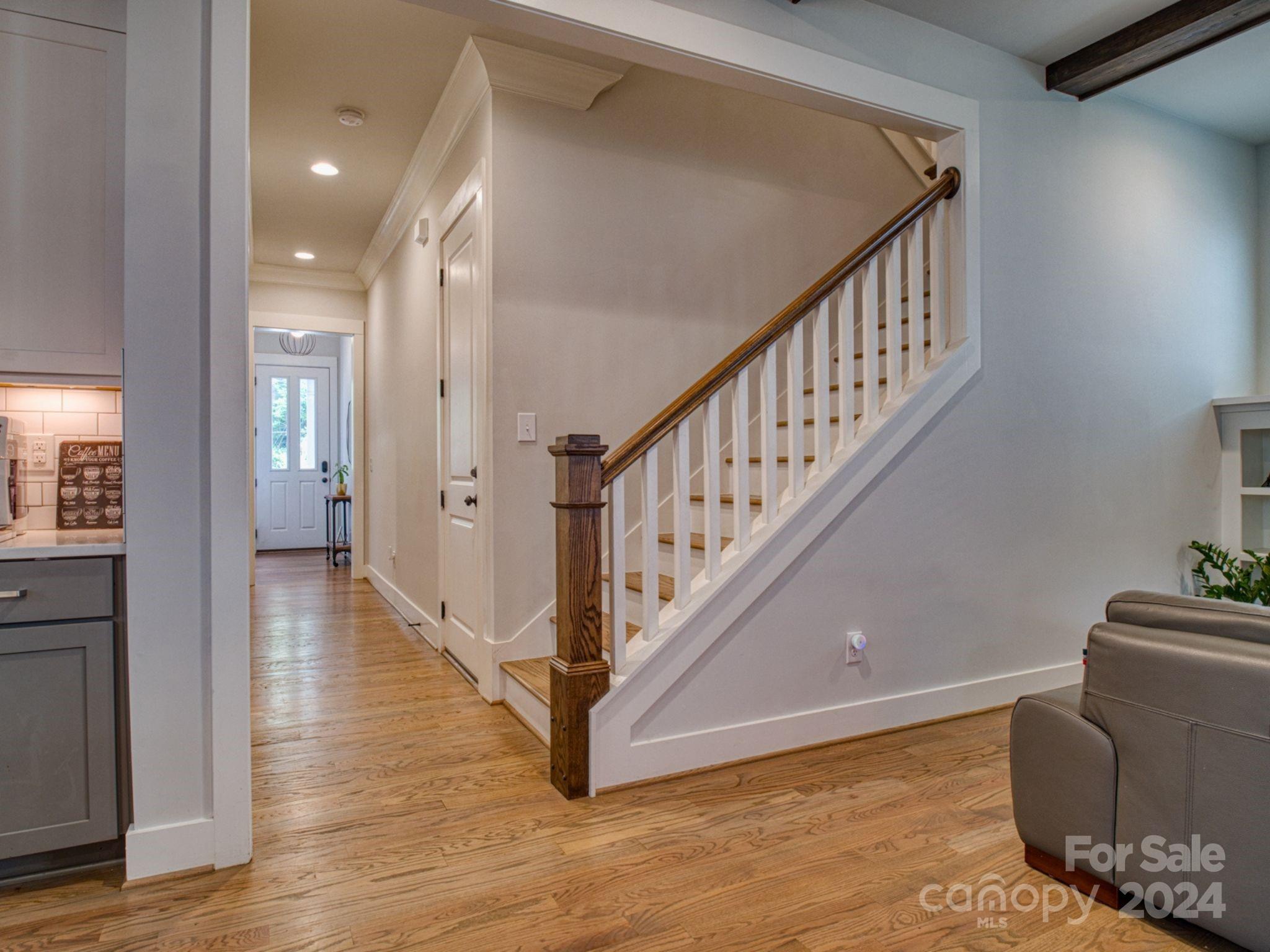 1410 Briar Creek Road Charlotte, NC 28205 - Photo 31 of 42 a view of entryway with wooden floor