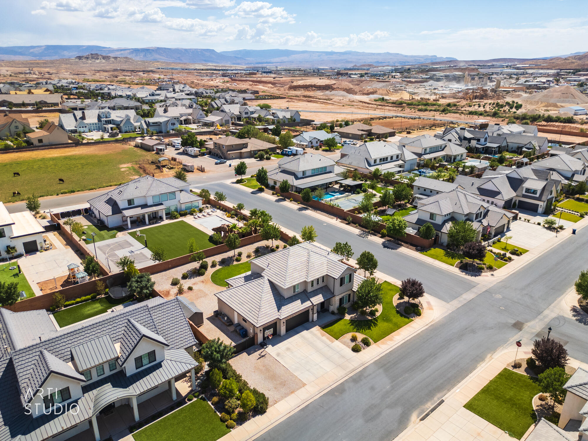 2252 Fieldstone Circle St. George, UT 84790 - Photo 42 of 49 Drone