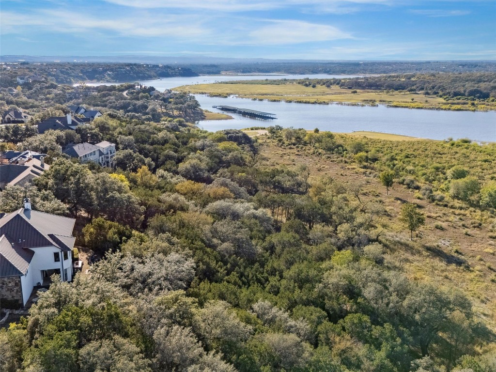 a view of an ocean and beach