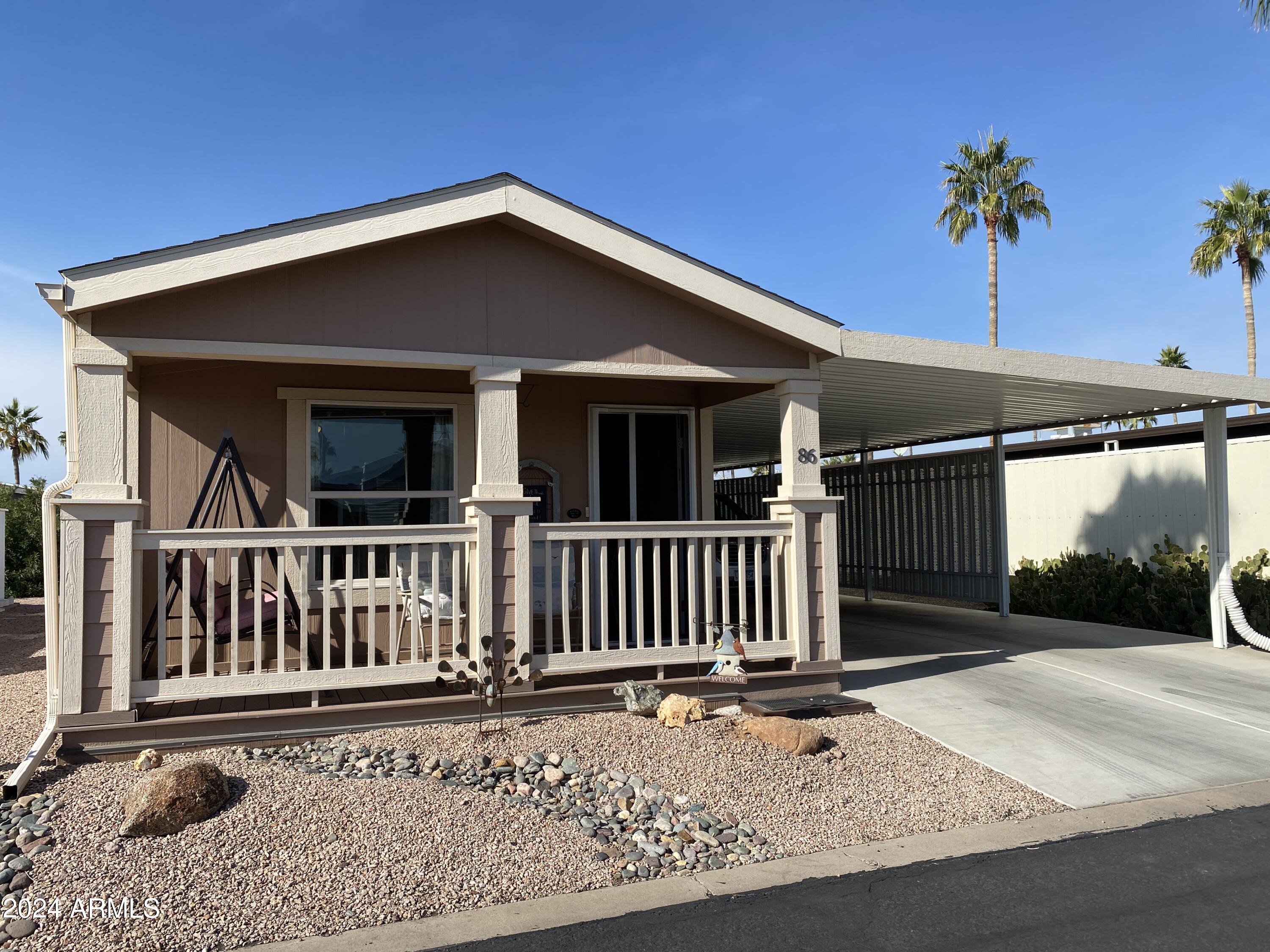2605 South Tomahawk Road, Unit 86 Apache Junction, AZ 85119 - Photo 1 of 36 Front