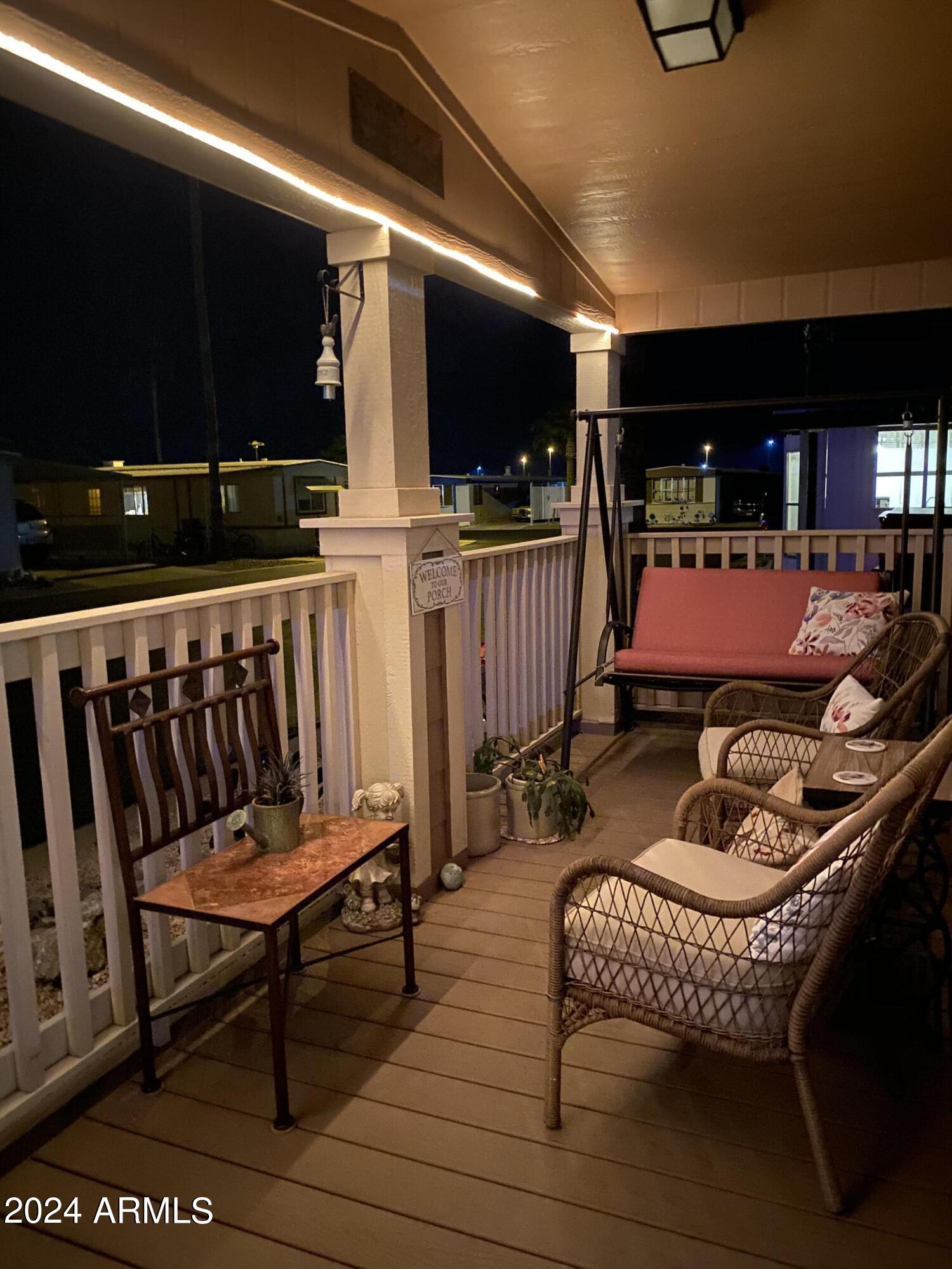 2605 South Tomahawk Road, Unit 86 Apache Junction, AZ 85119 - Photo 18 of 36 Front Porch