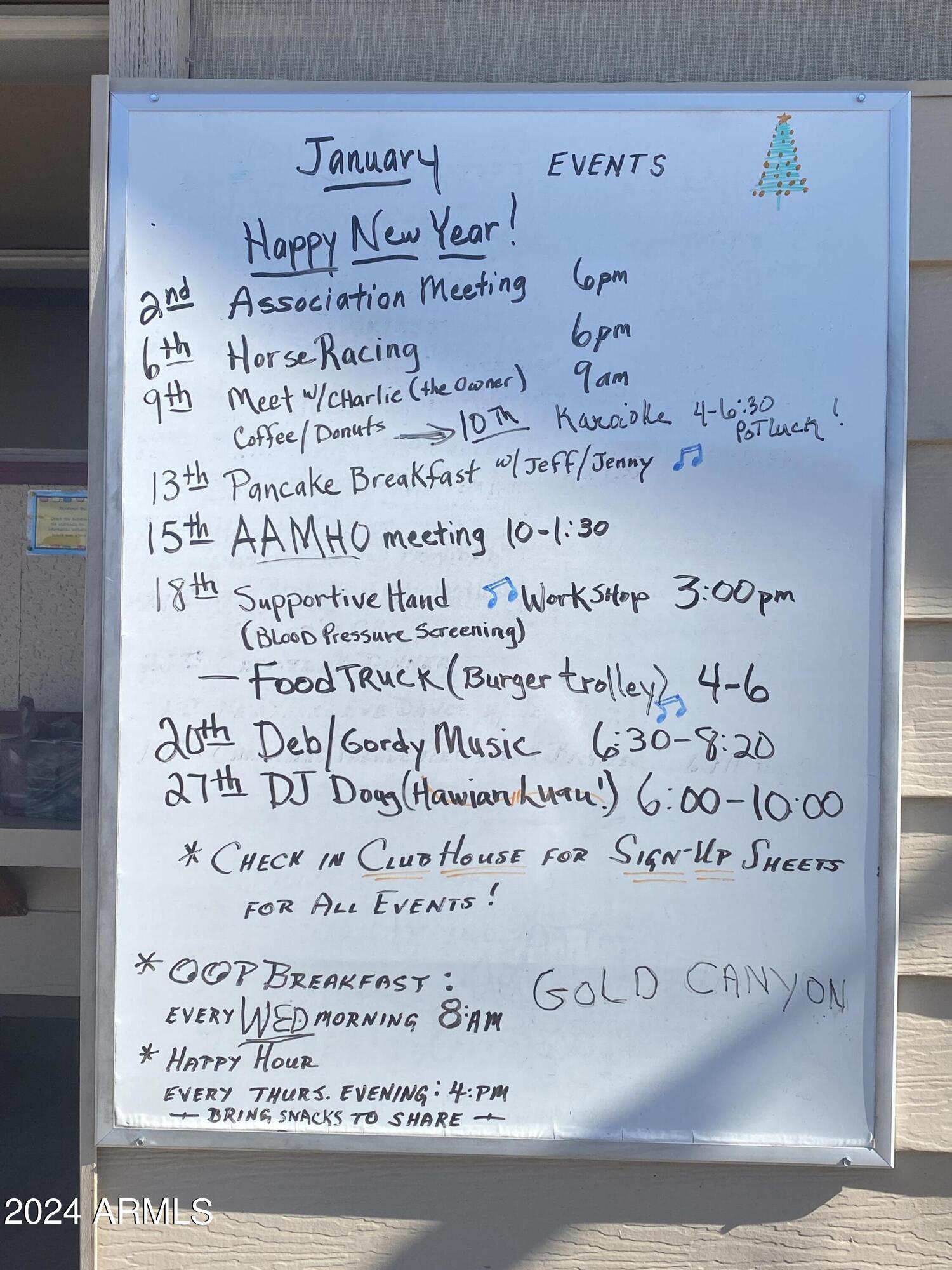 2605 South Tomahawk Road, Unit 86 Apache Junction, AZ 85119 - Photo 28 of 36 Community Events