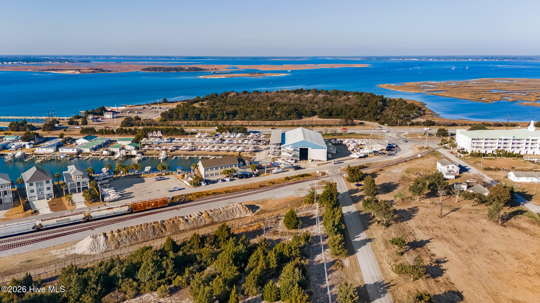 156 Radio Island Road, Unit 54 Beaufort, NC 28516 - Photo 27 of 31 Aerial of Complex