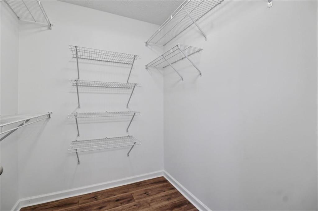 1828 4 Mile Church Road Ball Ground, GA 30107 - Photo 22 of 51 a view of walk in closet with empty racks