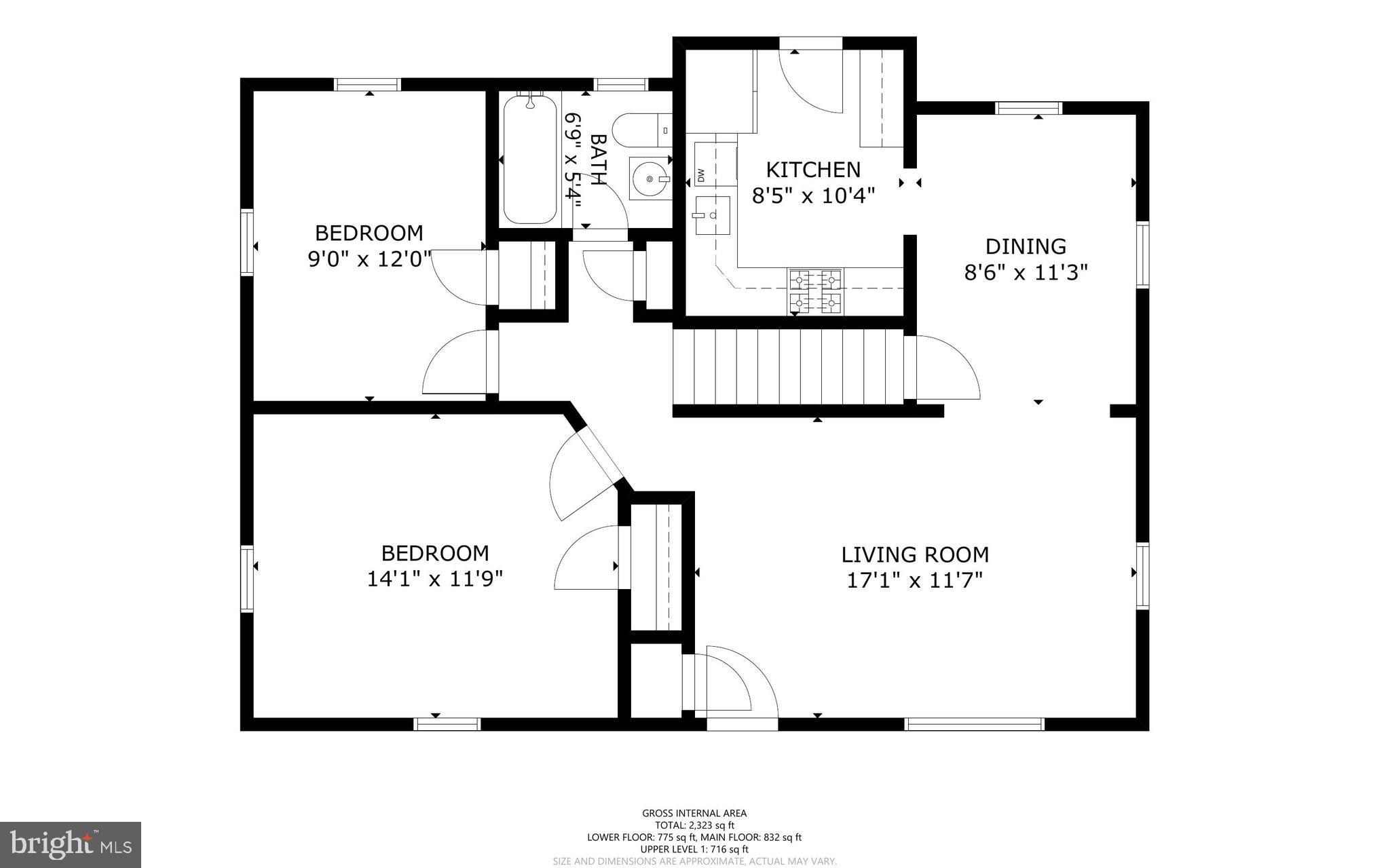 1714 Cody Drive Silver Spring, MD 20902 - Photo 47 of 49 Main Level Floor Plan