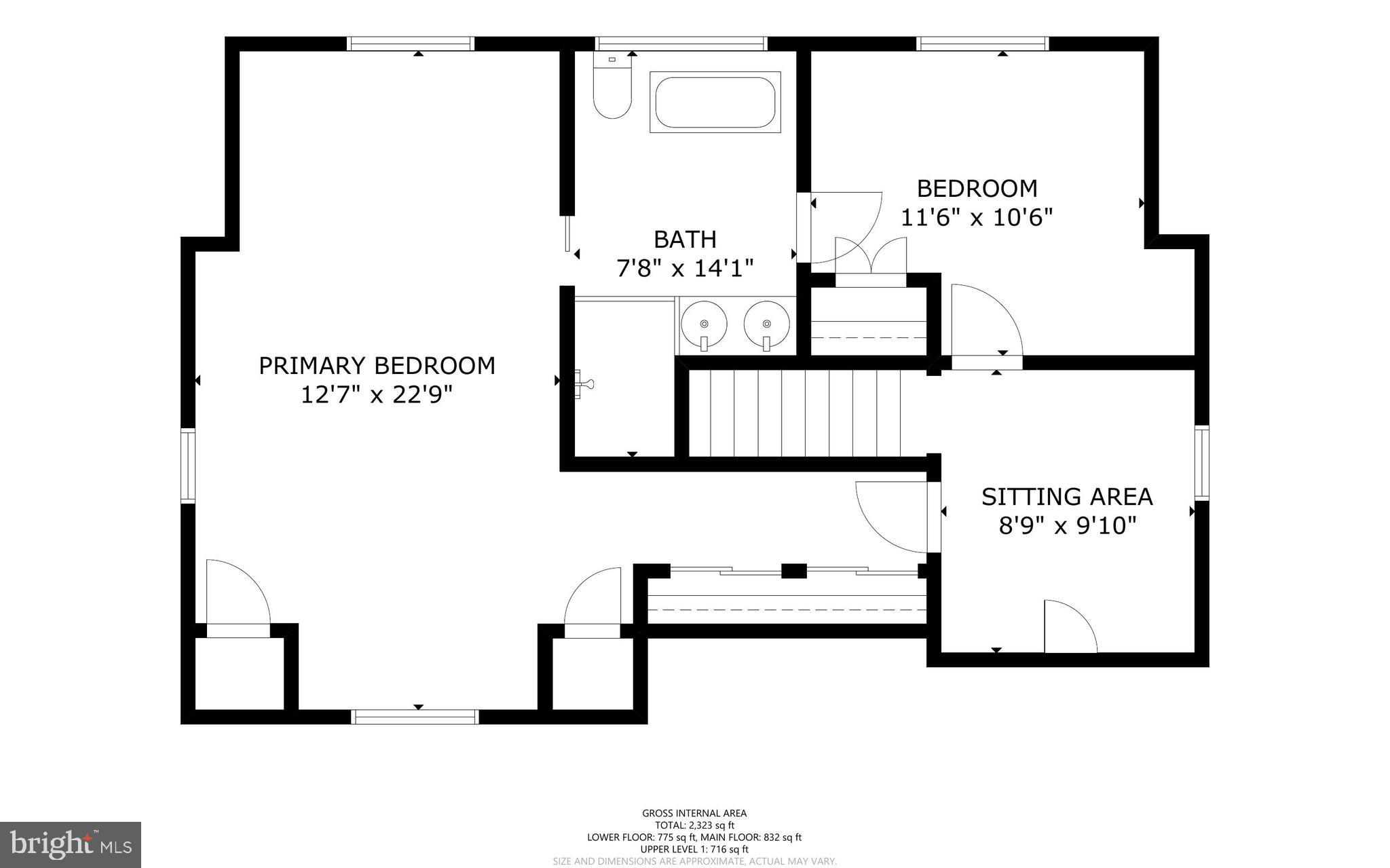 1714 Cody Drive Silver Spring, MD 20902 - Photo 48 of 49 Upper Level Floor Plan