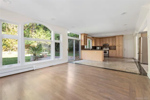 a aerial view of a house