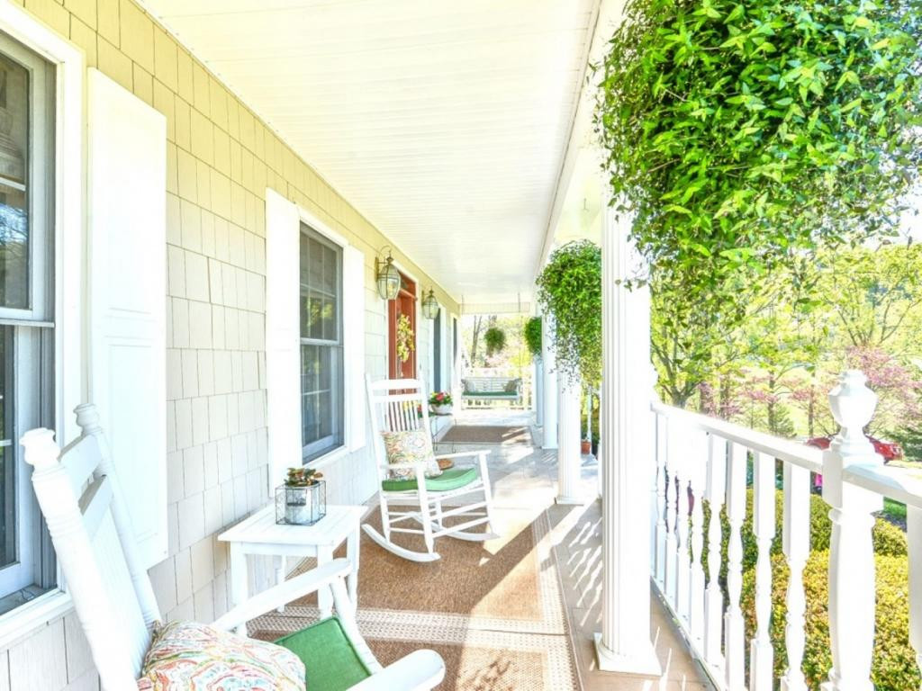 covered front porch