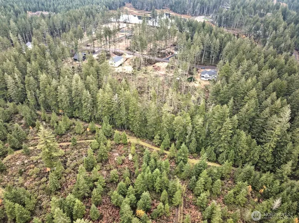 a view of a green yard