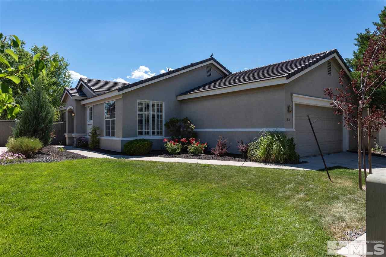 1614 Mountain Lane Reno, NV 89521 - Photo 2 of 25 a front view of house with yard and outdoor seating