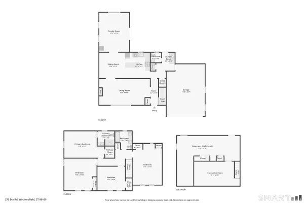$549,900 | 273 Dix Road, Wethersfield, CT 06109