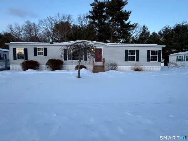 a view of a house with a patio