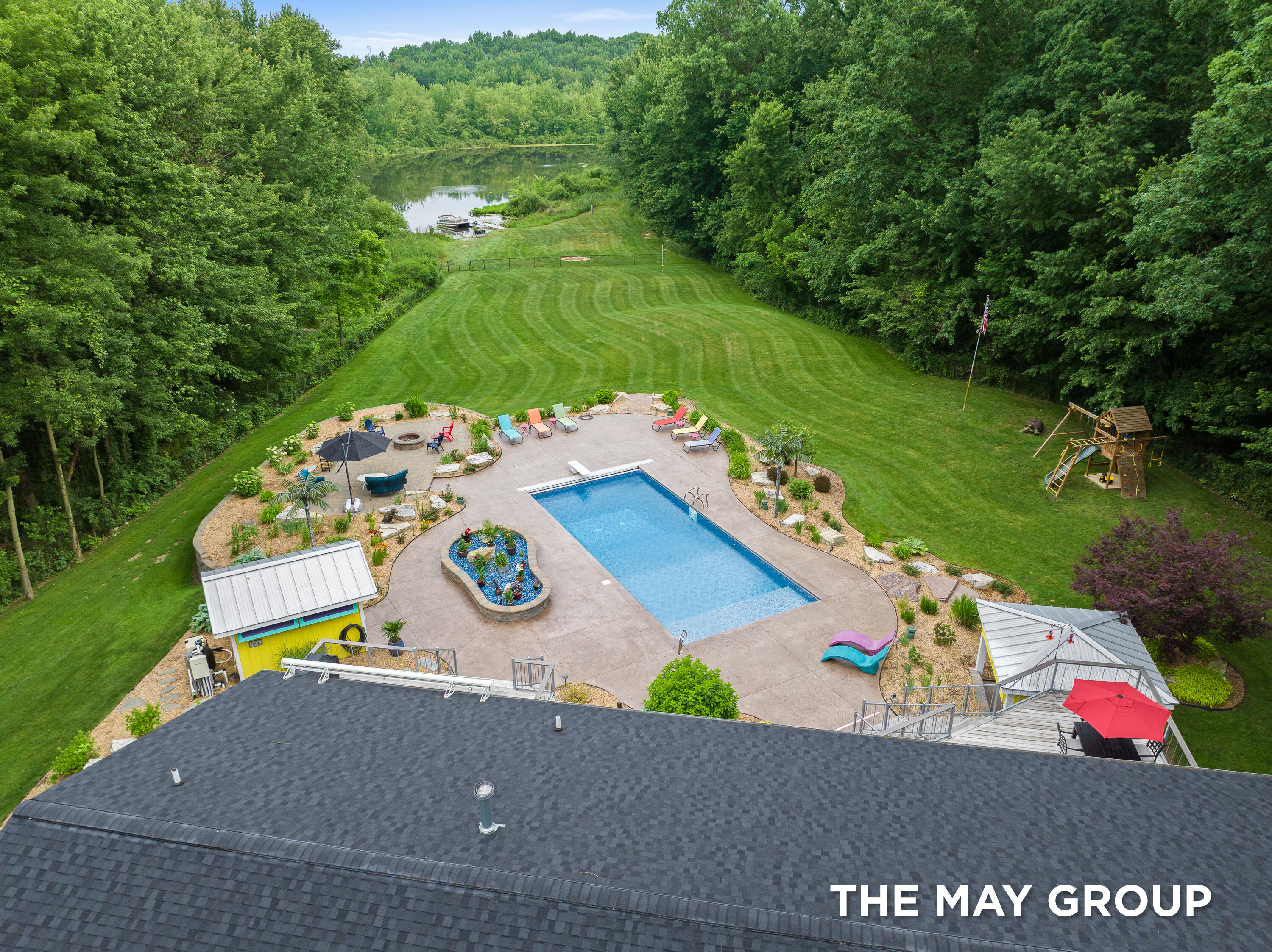 695 13 Mile Road Northeast Sparta, MI 49345 - Photo 2 of 99 Aerial View