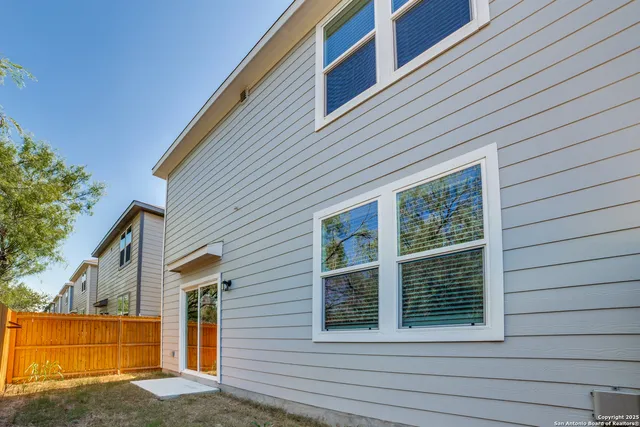 a view of a house with a balcony
