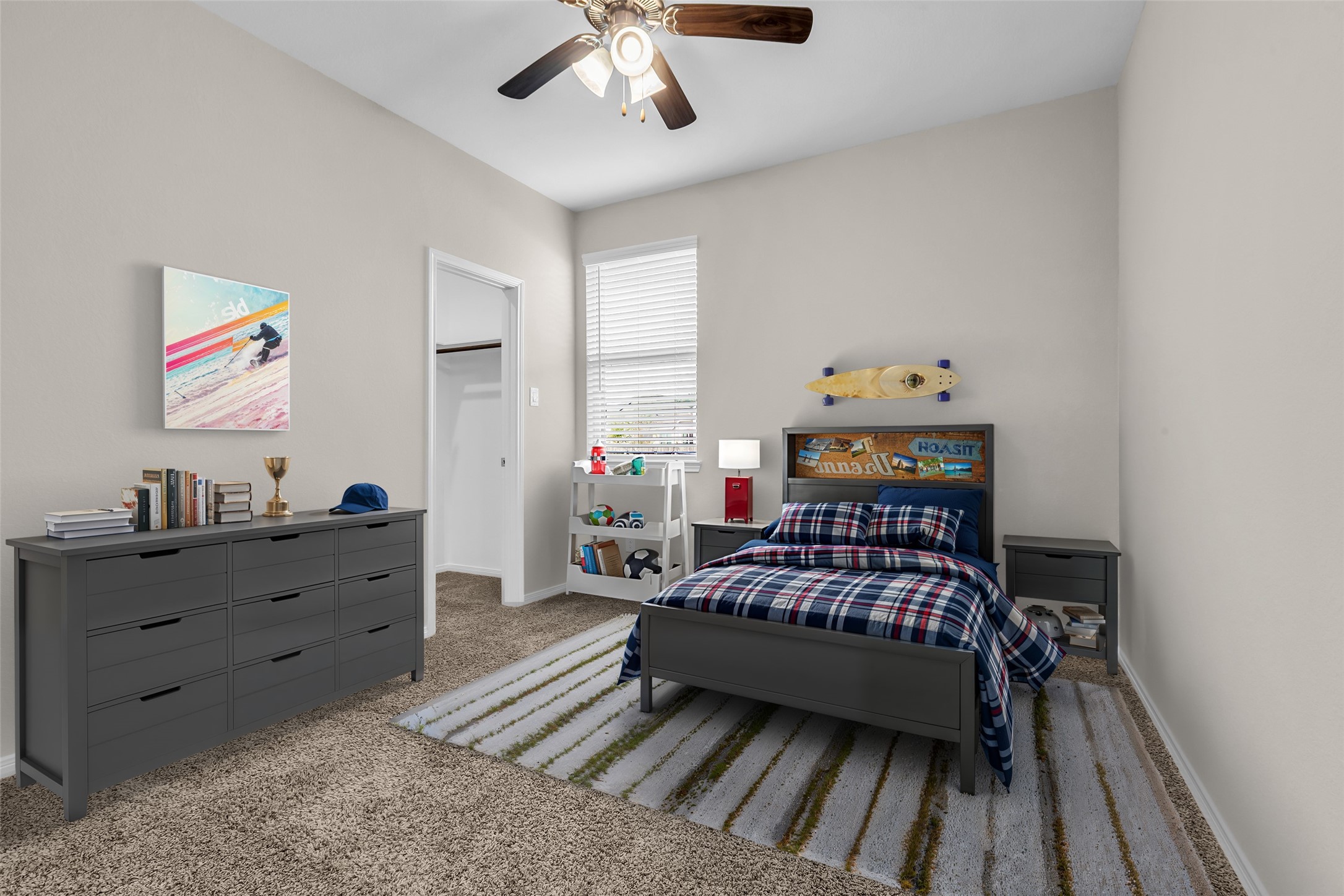 14304 Prospect Park Lane Conroe, TX 77384 - Photo 20 of 38 a bedroom with furniture and a baby crib