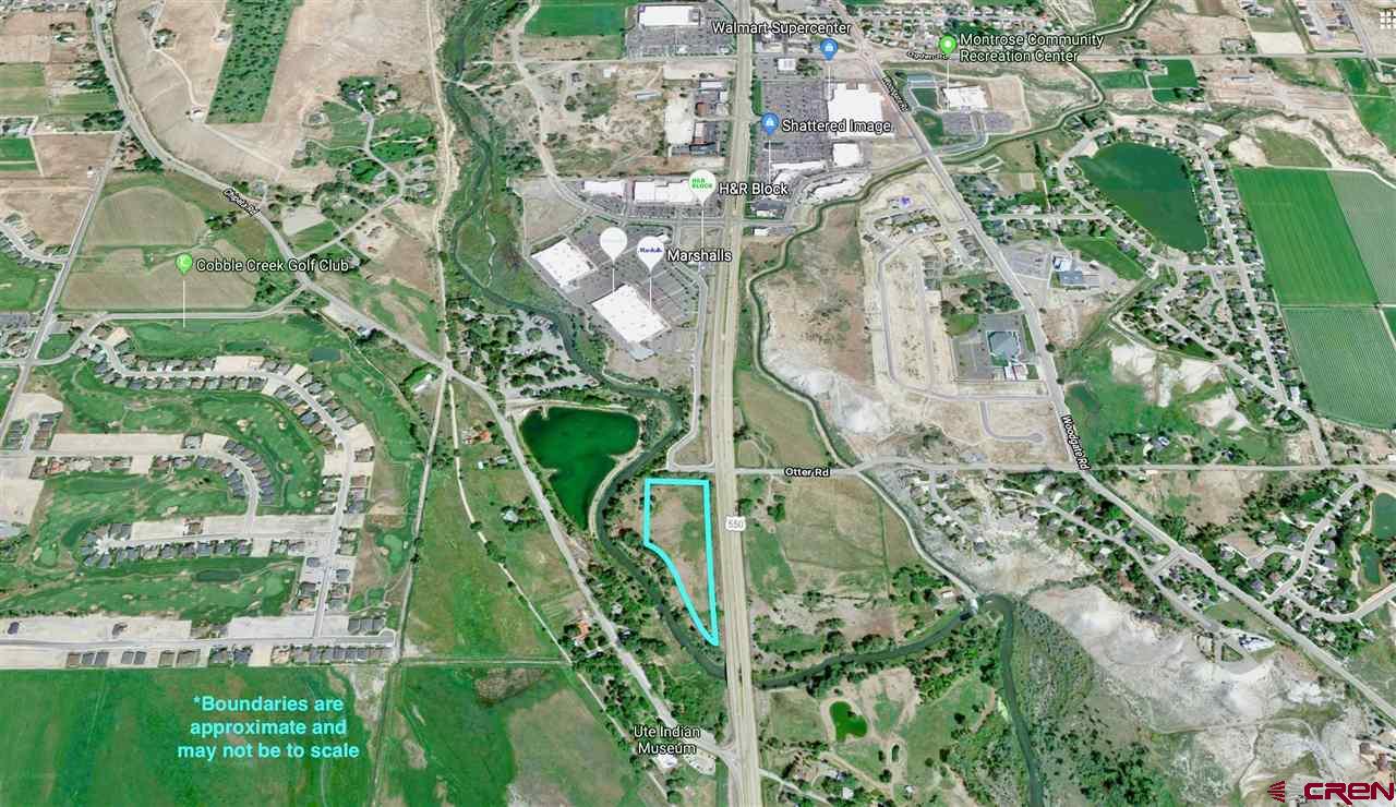 Tbd South Highway 550 & Otter Road Montrose, CO 81401 - Photo 29 of 30 a map view of location