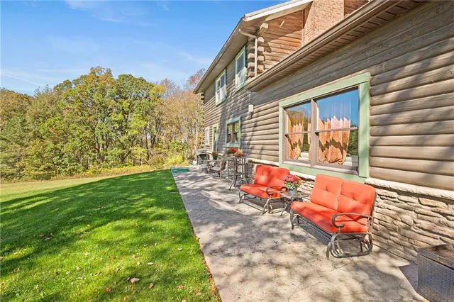 a view of an ocean and a mountain