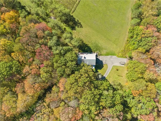 a view of an ocean and beach