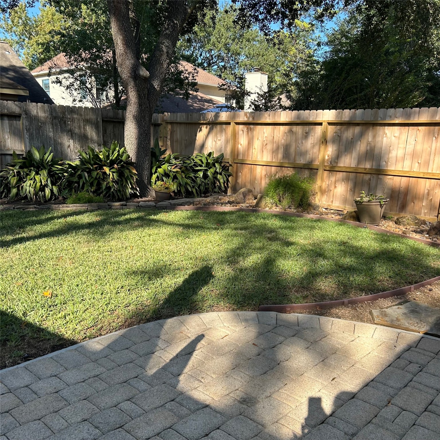 8910 Driftstone Drive Spring, TX 77379 - Photo 20 of 20 a view of a backyard