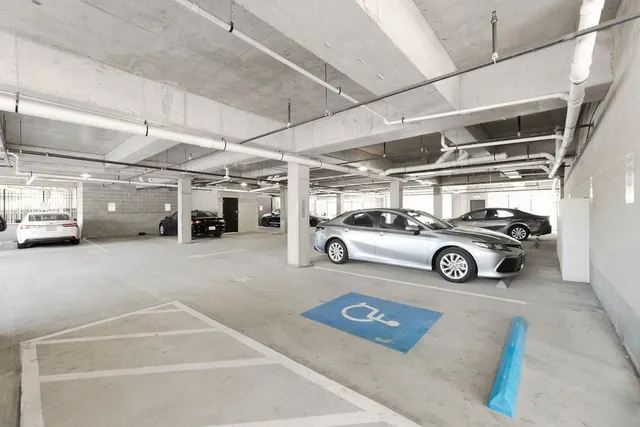 a front view of a building