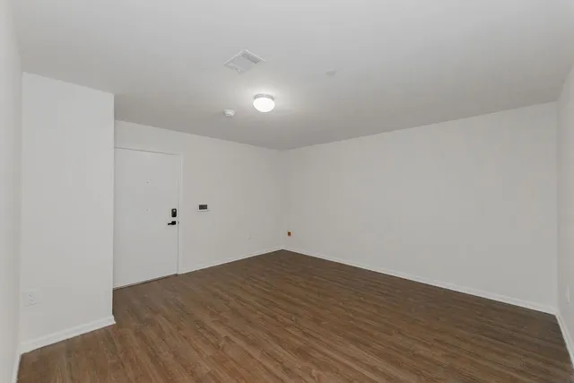 a view of empty room