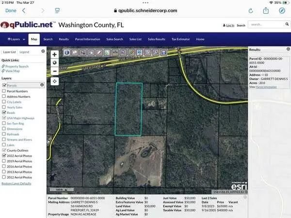 $73,900 | Xxx Works Road, Caryville, FL 32427
